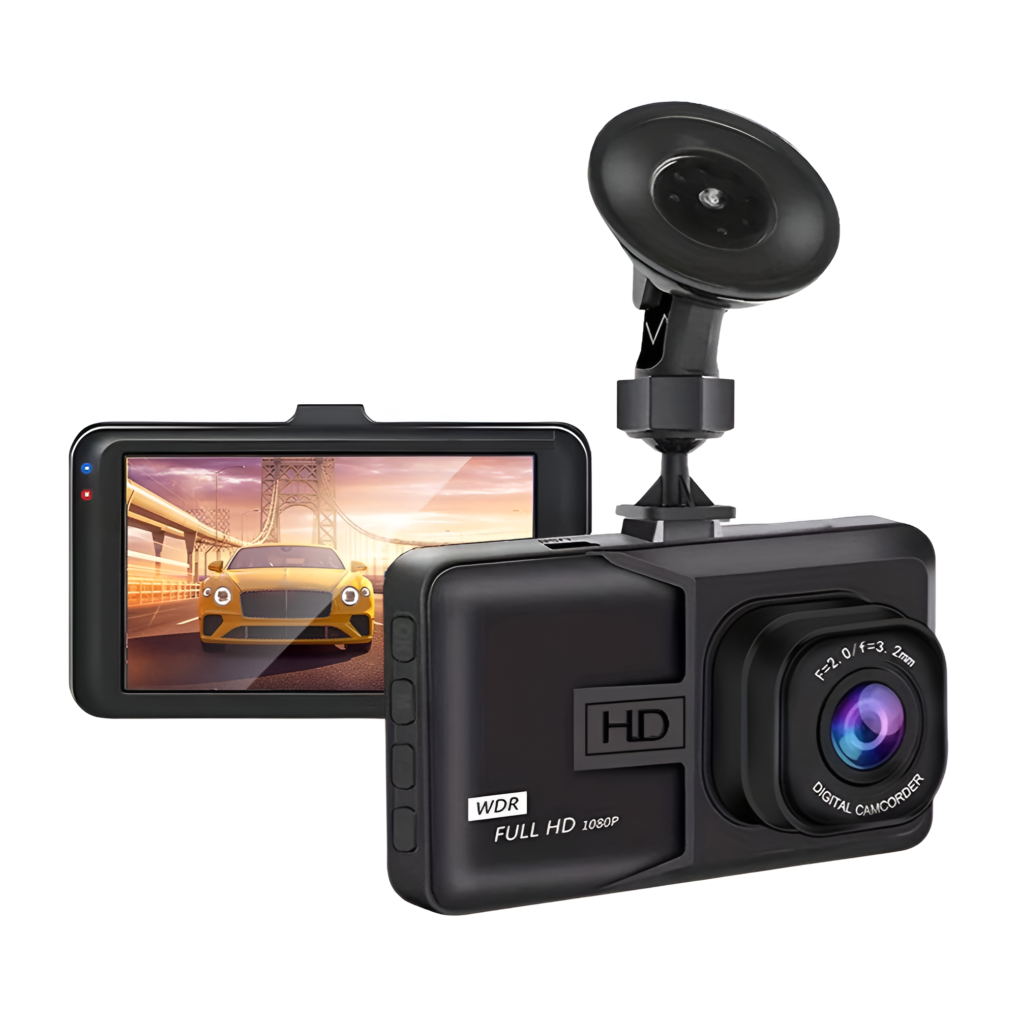 SécuDash™ One – Dashcam voiture Full HD 1080p