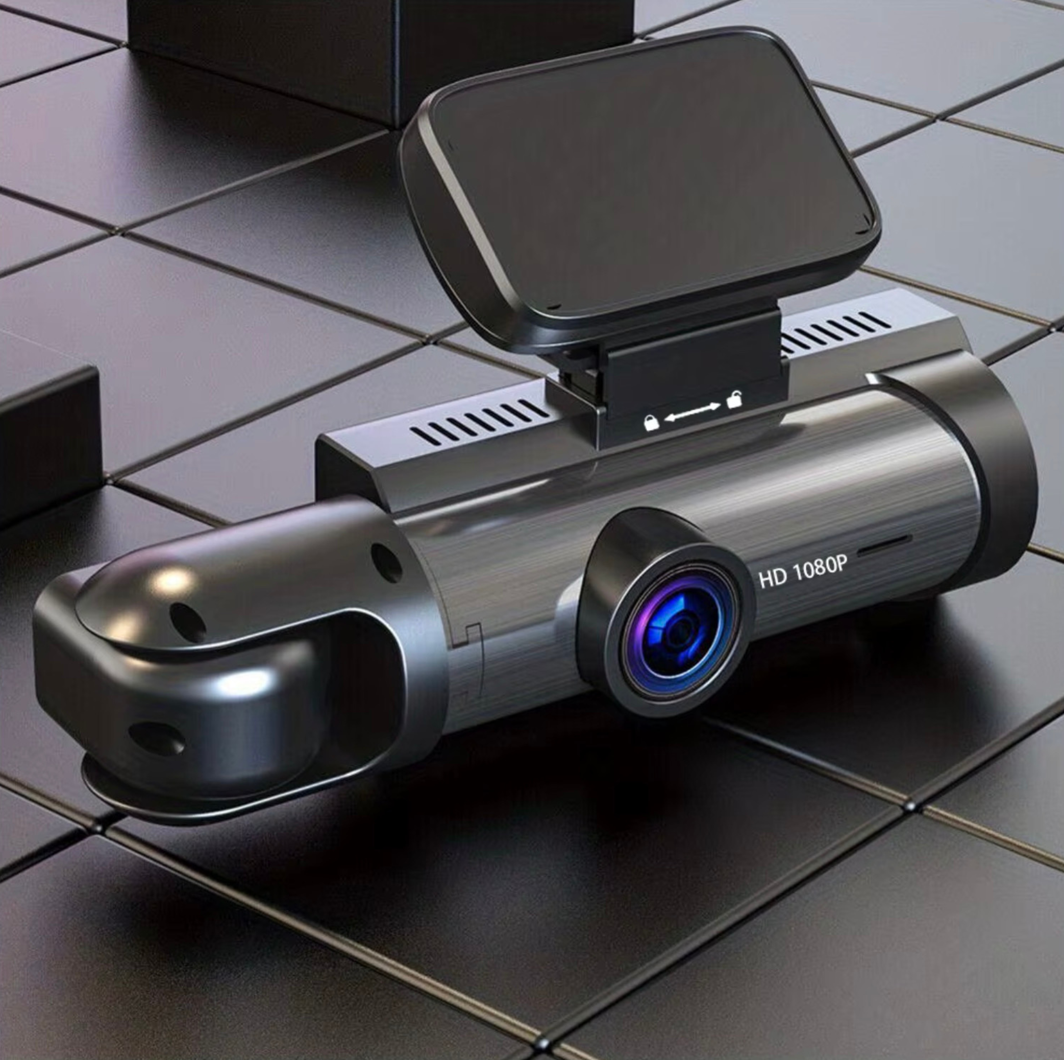 SécuDash™ Vision – Dashcam voiture double caméra Full HD
