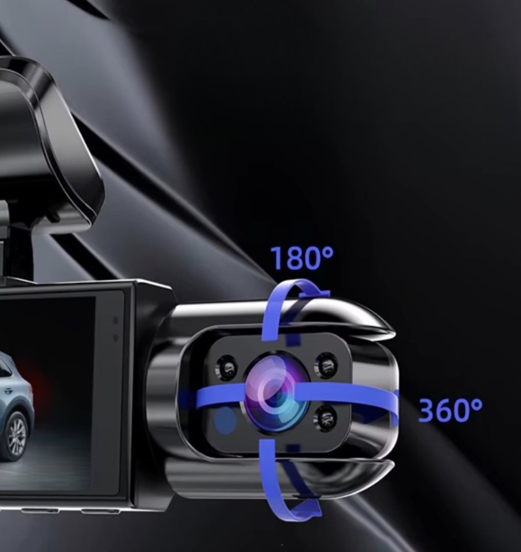 SécuDash™ Vision – Dashcam voiture double caméra Full HD